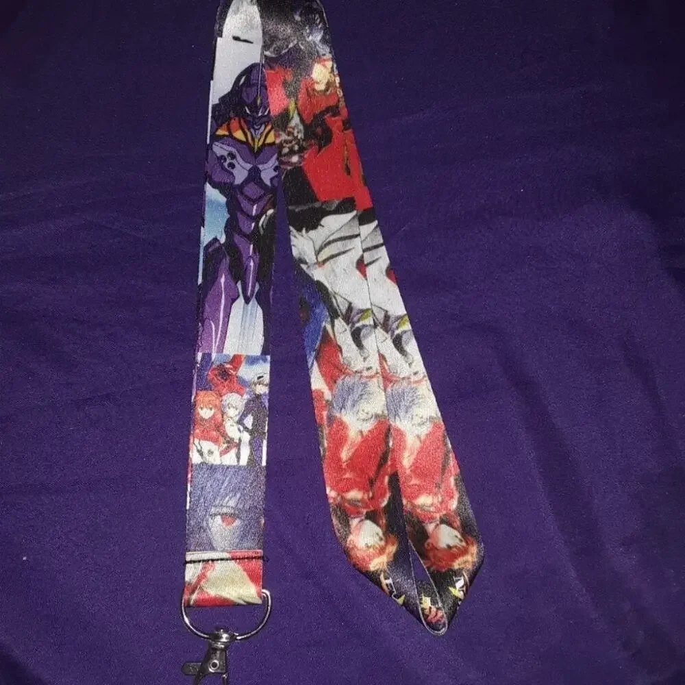 Japanese Anime Neon Evangelion Genesis Lanyard